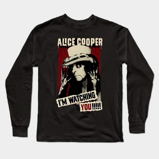 Alice Cooper neng 4 Long Sleeve T-Shirt